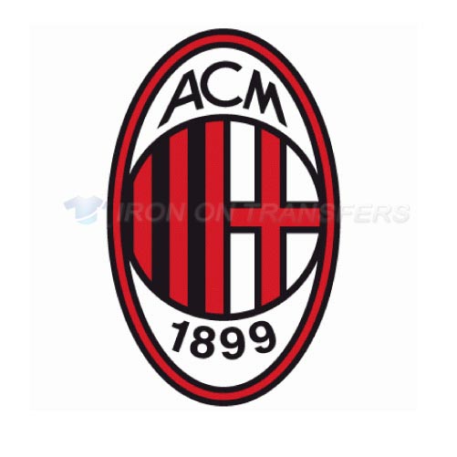 AC Milan Iron-on Stickers (Heat Transfers)NO.8226
